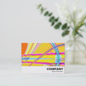 フラクタル抽象芸術061012e 名刺 (スタンド正面)