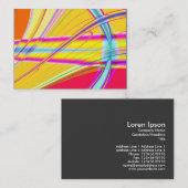 フラクタル抽象芸術061012e 名刺 (正面/裏面)