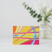 フラクタル抽象芸術061012e 名刺 (スタンド正面)