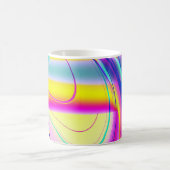 フラクタル抽象芸術061012f コーヒーマグカップ (中央)