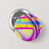 フラクタル抽象芸術061012f 缶バッジ (正面&裏面)