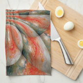 フラクタル抽象芸術 キッチンタオル (四つ折り)