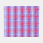 フラクタル抽象芸術 フリースブランケット (正面(横))
