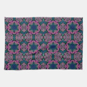 フラクタル放射度 キッチンタオル (横)