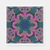 フラクタル放射度 スタンダードランチョンナプキン (正面)