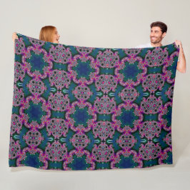 フラクタル放射度 フリースブランケット