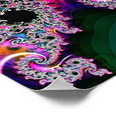 フラクタル放射度 ポスター (角)