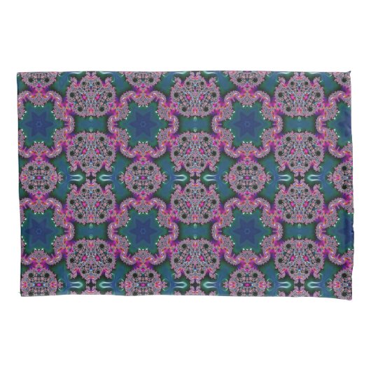 フラクタル放射枕 枕カバー (正面)