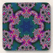 フラクタル放射率プラスチックコースター コースター (正面)