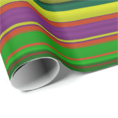 ～フラクタル数々のパターン色～クリスマス ラッピングペーパー (ロールコーナー)