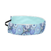 フラクタル旋回パターン、青の影 アスレチックヘッドバンド (左)