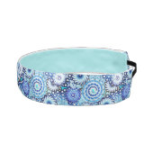 フラクタル旋回パターン、青の影 アスレチックヘッドバンド (右)