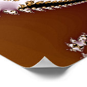 フラクタル旋回 ポスター (角)