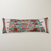 フラクタル星のレトロの未来の複雑さ ボディピロー (裏面)