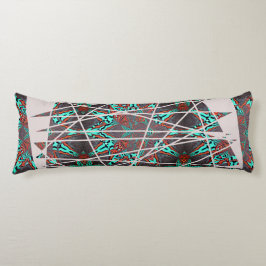 フラクタル星のレトロの未来の複雑さ ボディピロー