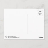 フラクタル星雲はがき ポストカード (裏面)