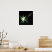 フラクタル星 – ポスター (キッチン)