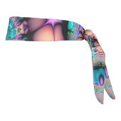 フラクタル曼荼羅フローラ サイケデリック タイヘッドバンド (回転90)