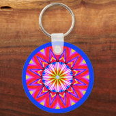 フラクタル曼荼羅 キーホルダー (正面)