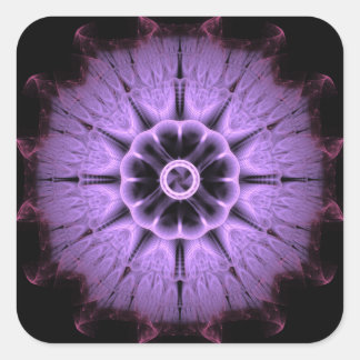 フラクタル曼荼羅 スクエアシール