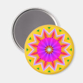 フラクタル曼荼羅 マグネット (正面/裏面)