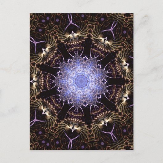 フラクタル曼荼羅#65 ポストカード (正面)