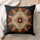 フラクタル有床星オーナメント クッション (ブランケット)
