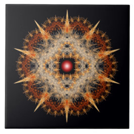 フラクタル有床星オーナメント タイル