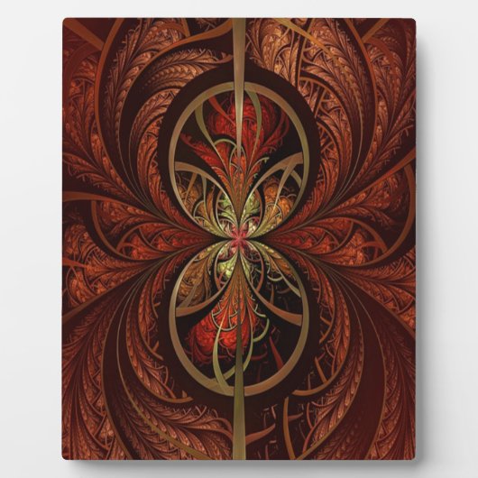 フラクタル木材 フォトプラーク (正面)