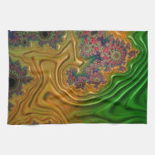 フラクタル林 キッチンタオル (横)