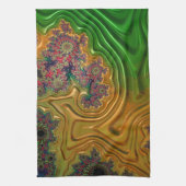 フラクタル林 キッチンタオル (縦)