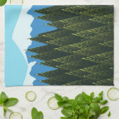 フラクタル林 キッチンタオル (折り畳み)