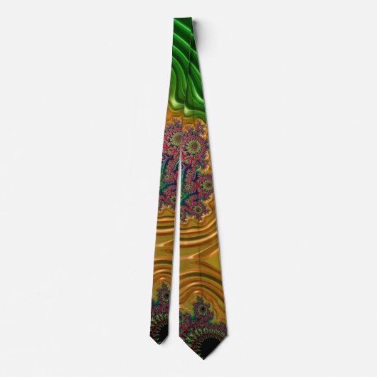 フラクタル林 ネクタイ (裏面)