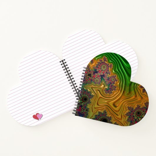 フラクタル林 ノートブック (内部)