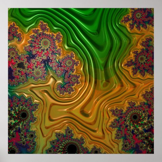 フラクタル林 ポスター (正面)