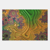 フラクタル林 ラッピングペーパーシート (正面3)