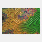 フラクタル林 ラッピングペーパーシート (正面)