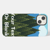 フラクタル林 iPhoneケース (裏面横)