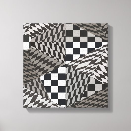 フラクタル楽園 キャンバスプリント (正面)