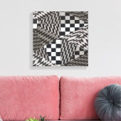 フラクタル楽園 キャンバスプリント (インサイチュ (リビング))