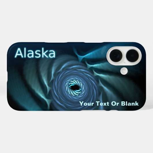 フラクタル氷鯨 Case-Mate iPhoneケース (裏面 (横))