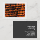 フラクタル波パター縁どン() 名刺 (正面/裏面)