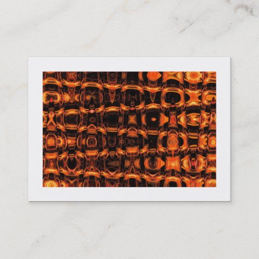 フラクタル波パター縁どン() 名刺 (正面)