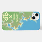 フラクタル海岸線カスタム文字/シンボル Case-Mate iPhoneケース (裏面 (横))