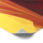 フラクタル炎 ポスター (角)