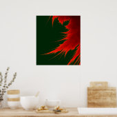 フラクタル炎 ポスター (キッチン)