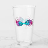 フラクタル無限大 タンブラーグラス (裏面)