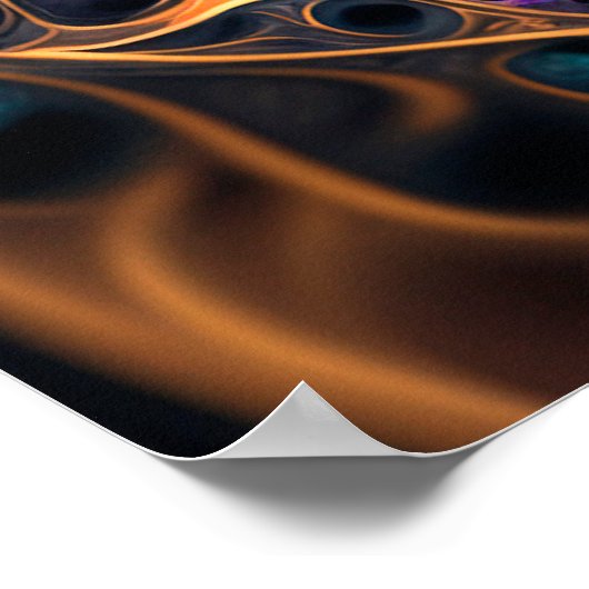 フラクタル猫 ポスター (角)