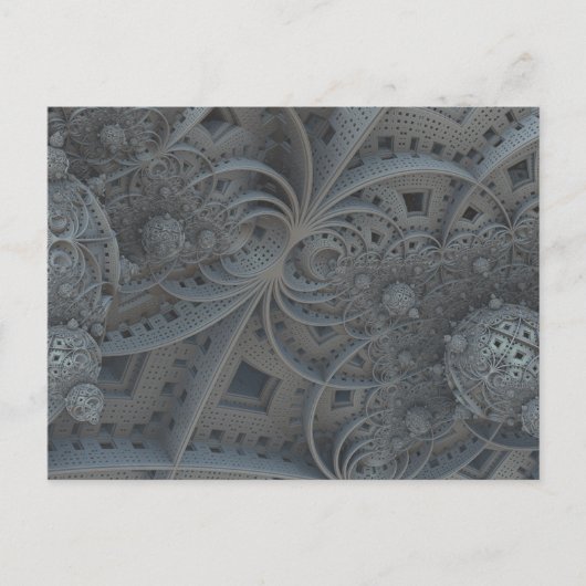 フラクタル球のポストカード ポストカード (正面)