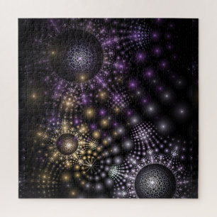 フラクタル球体アートマンダラ宇宙 ジグソーパズル